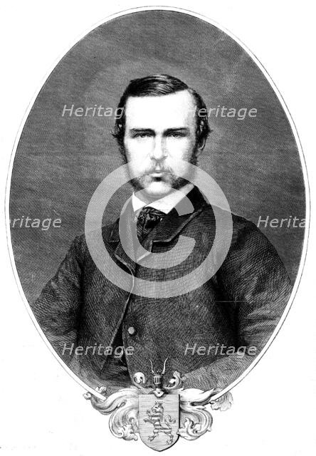 His Royal Highness Prince Louis of Hesse-Darmstadt, 1862. Creator: Unknown.