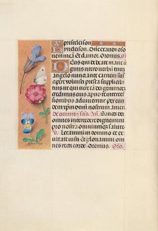 Hours of Queen Isabella the Catholic, Queen of Spain: Fol. 124v, c. 1500. Creator: Master of the First Prayerbook of Maximillian (Flemish, c. 1444-1519); Associates, and.