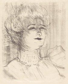 Jeanne Hading, 1896. Creator: Henri de Toulouse-Lautrec.