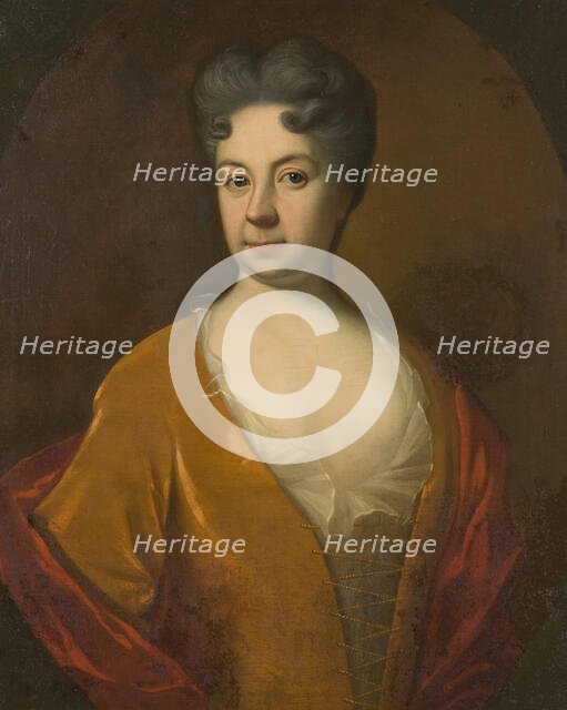 Sophia Elisabet Weber, 1659-1730, married to Elias Brenner, c18th century. Creator: Georg Engelhard Schroder.