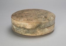 Round Covered Box with Flowers and Leaves, Tang dynasty (618-907). Creator: Unknown.