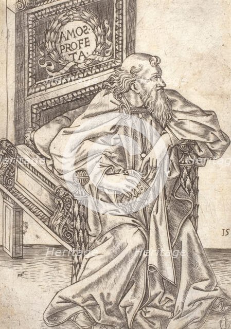 Amos, 1475-1480. Creator: Baccio Baldini.