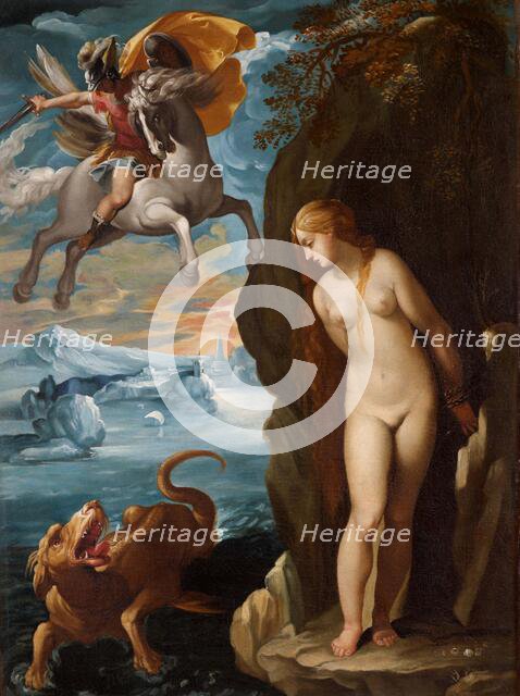Perseus Freeing Andromeda, 1594-1595. Creator: Cesari, Giuseppe (1568-1640).