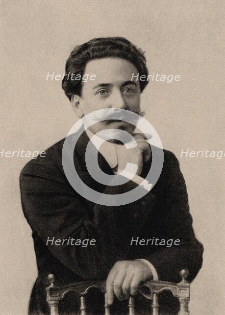 Portrait of the composer Felix Mikhailovich Blumenfeld (1863-1931). Creator: Anonymous.