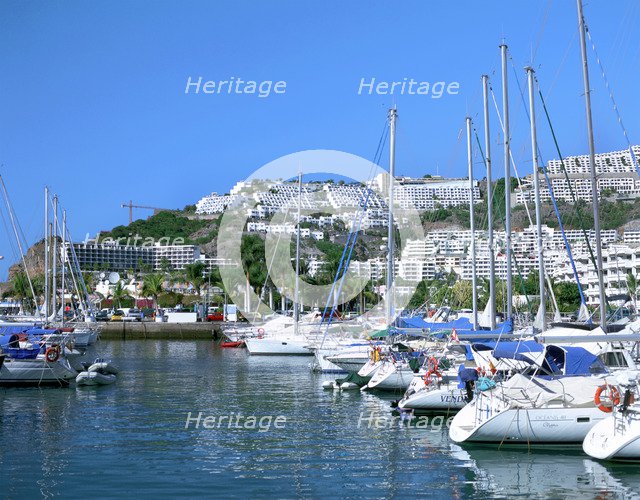 Marina, Puerto Rico, Gran Canaria, Canary Islands.