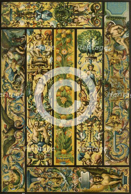 French Renaissance Gobelins tapestries, (1898). Creator: Unknown.