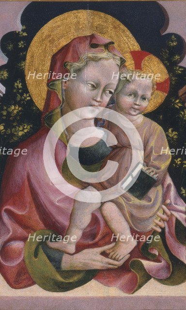 Virgin and Child with Book, 15th century.