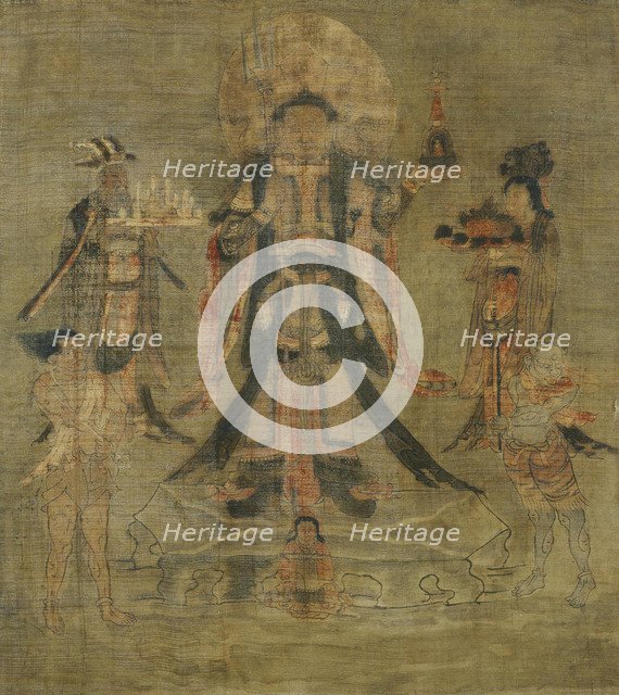 Vaisravana Bishamonten, the Guardian of the North.