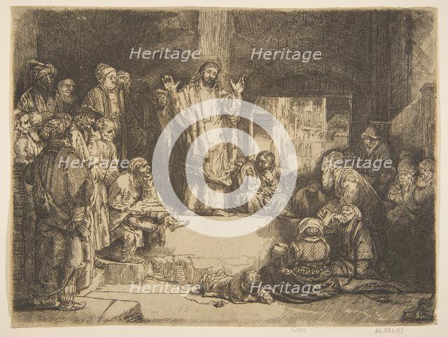 Christ Preaching (La Petite Tombe) (copy).n.d. Creator: Unknown.