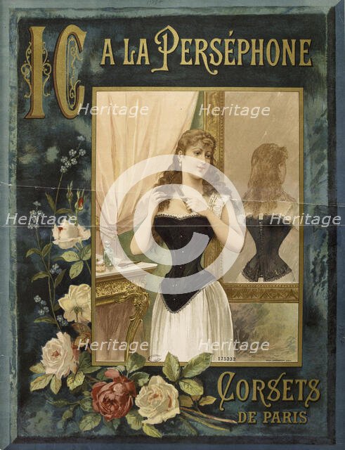 A la Perséphone. Corsets de Paris, 1889. Creator: Anonymous.
