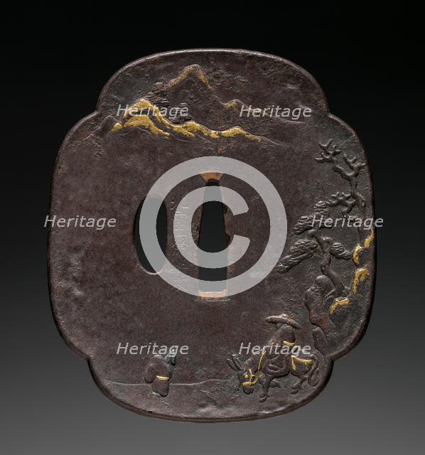 Sword Guard, mid 19th century. Creator: Unknown.