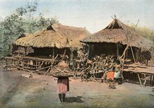 'Nouvelle-Guinee. Karapuna. Village Indigene', (Papua New Guinea. Karapuna. Native Village), 1900. Creator: Unknown.