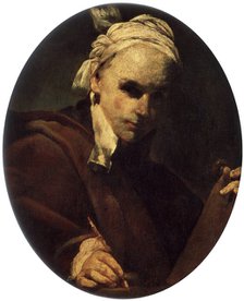 'Self-portrait', c1700.  Artist: Giuseppe Maria Crespi