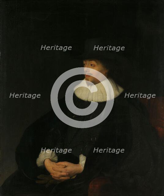 Portrait of Constantijn Huygens, c.1628-c.1629. Creator: Jan Lievens.