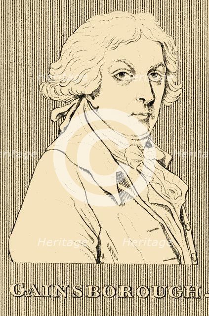 'Gainsborough', (1727-1788), 1830. Creator: Unknown.