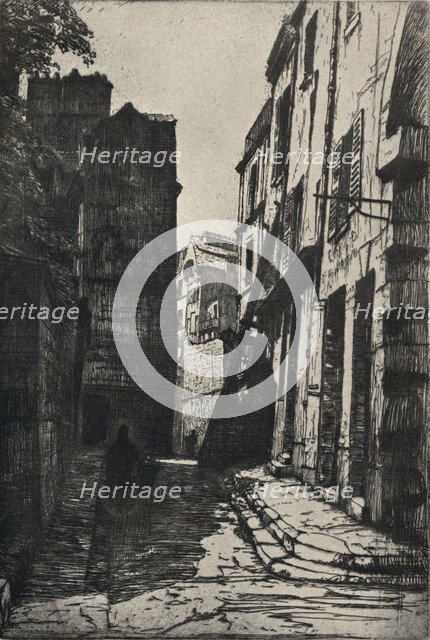'Rue des Pretres-St Séverin', 1915.