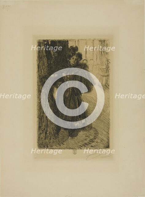 Effet de Nuit II, 1895. Creator: Anders Leonard Zorn.