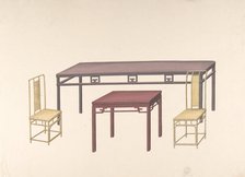 Design for Export Furniture, ca. 1800. Creator: Anon.