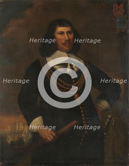 Pieter Florisz (ca. 1605-58), Vice-Admiral of the Northern District, 1650-1720. Creator: Unknown.