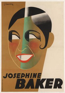 Josephine Baker, 1931. Creator: Chassaing, Jean (1905-1938).