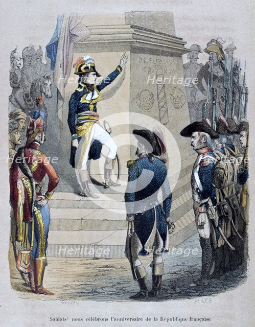 'Napoleon in Egypt', 1847.  Artist: Jean Adolphe Beauce