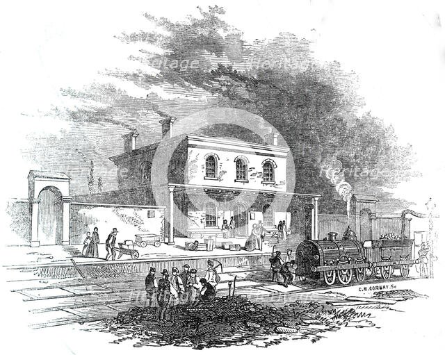 Wendon Station, 1845. Creator: Unknown.
