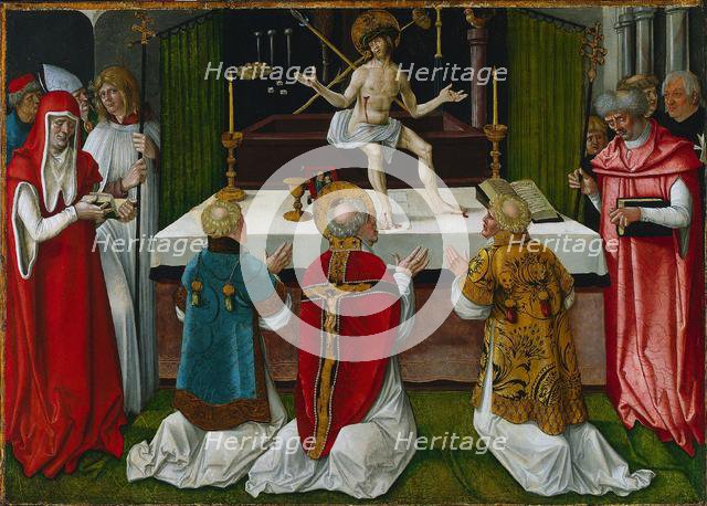 The Mass of Saint Gregory, 1511. Creator: Hans Baldung (German, 1484/85-1545).