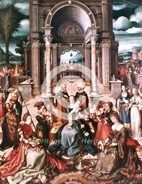 'The Fountain of Life', c1517-1543. Artist: Hans Holbein the Younger