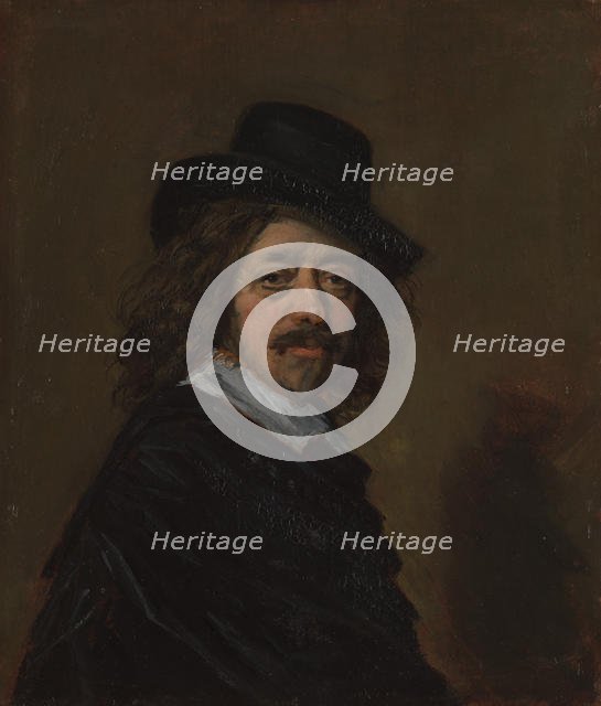 Frans Hals (1582/83-1666), probably 1650s. Creator: Unknown.