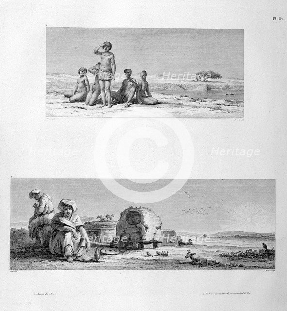 'Young Barabra', c1808. Artist: Prevost