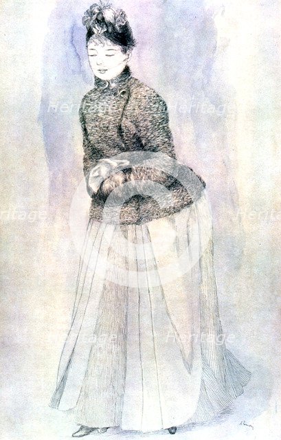 'Female figure', 20th Century. Artist: Pierre-Auguste Renoir