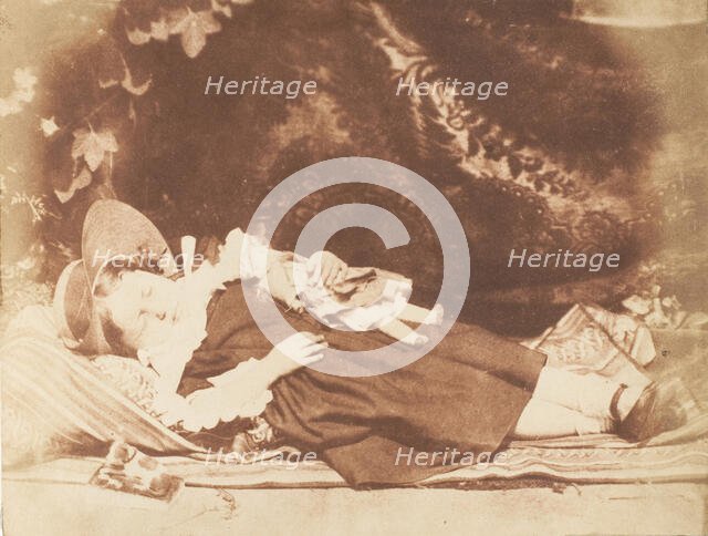 Miss Elizabeth Logan, 1843-47. Creators: David Octavius Hill, Robert Adamson, Hill & Adamson.