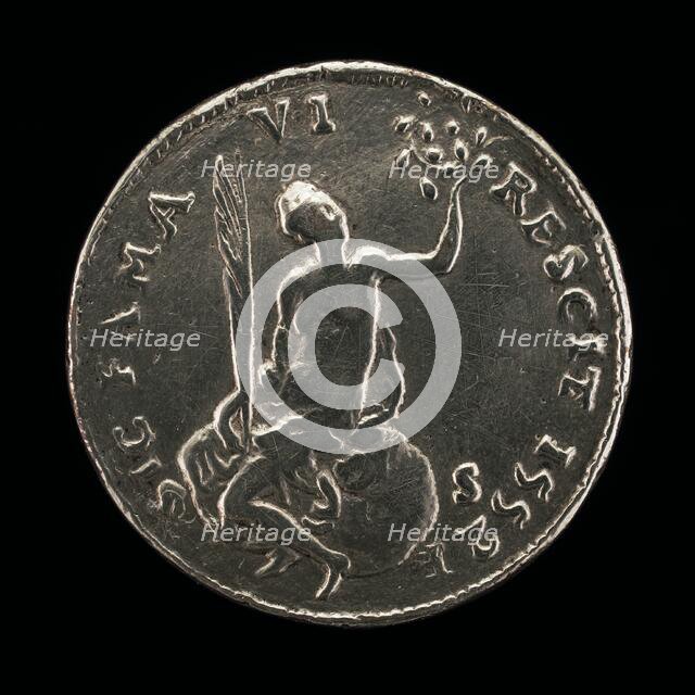 Victory [reverse], 1552. Creator: Etienne Delaune.