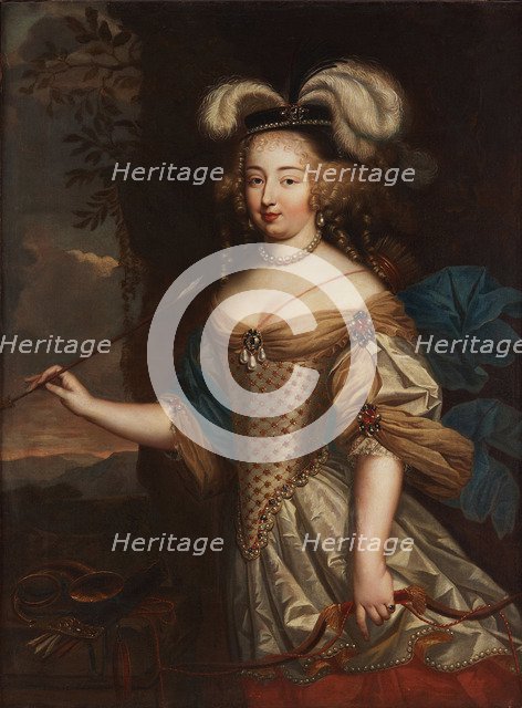 Françoise-Athénaïs de Rochechouart, marquise de Montespan (1640-1707), as Diana.
