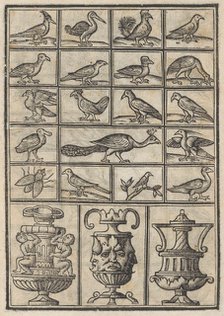 Trionfo Di Virtu. Libro Novo..., page 3 (recto), 1563. Creator: Matteo Pagano.