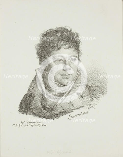 Portrait of M. Chenard, n.d. Creators: Jean Antoine Laurent, Charles-Philibert de Lasteyrie.