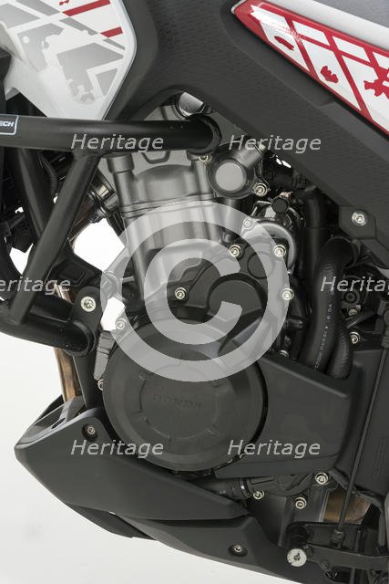 2016 Honda 500X motorcycle. Creator: Unknown.