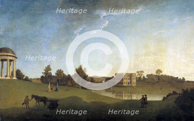'Halswell House, Somerset', 1764. Artist: John Inigo Richards