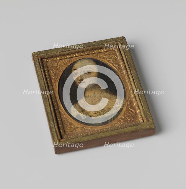 Portrait of an unknown woman, c.1800-c.1899.  Creator: Anon.