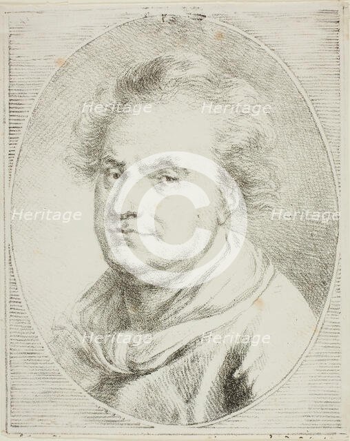 Portrait of Crébillon, c. 1820. Creator: Vivant Denon.