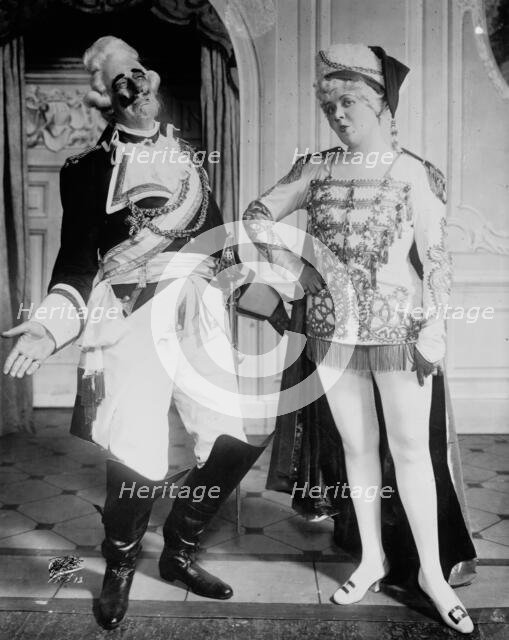 De Wolfe Hopper & Viola Gillette in "Beggar Student", between c1910 and c1915. Creator: Bain News Service.