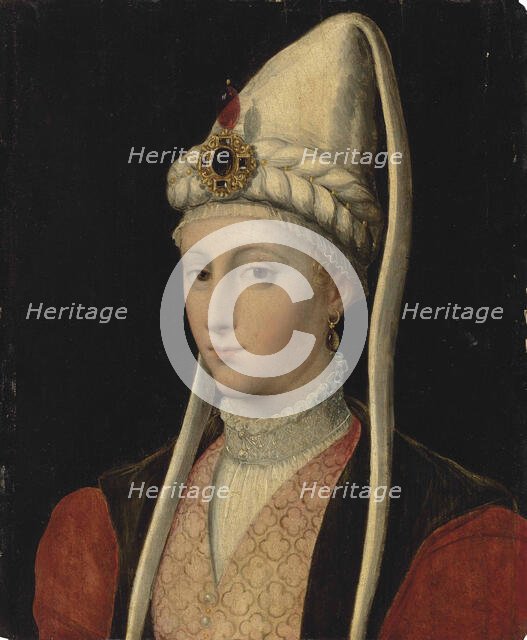 Portrait of Roxelana. Creator: Titian, (after .