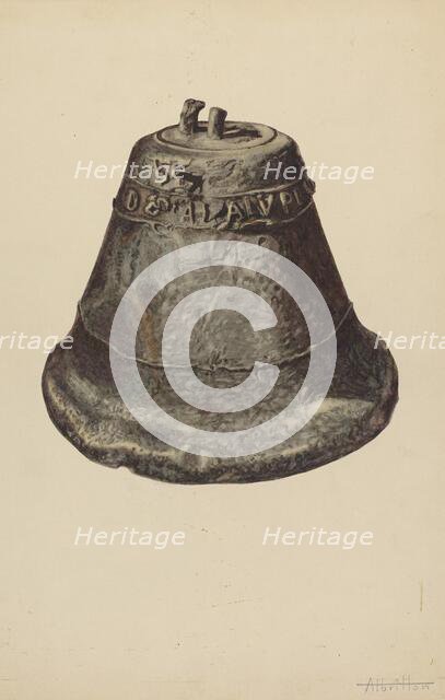 Church Bell, 1935/1942. Creator: Albritto Edward.