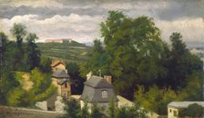 View on the Outskirts of Caen, 1872/1875. Creator: Stanislas Lepine.