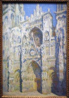 Rouen Cathedral, the Portal and Saint-Romain Tower, Full Sunlight, 1893.