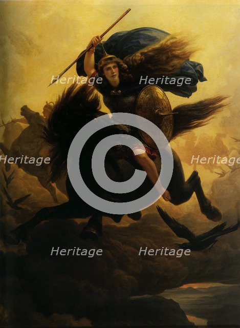 The Walküren (Valkyrien), 1864.