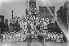 Junior Naval Scouts, 1917. Creator: Bain News Service.