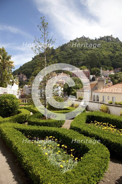 A view from the garden of Sintra National Palace, Sintra, Portugal, 2009. Artist: Samuel Magal