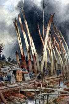 'The 0ffensive at Yser', 1917. Artist: Unknown