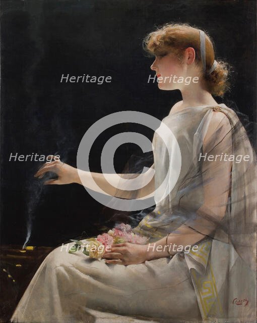 Vestal, 1900. Creator: Corcos, Vittorio Matteo (1859-1933).
